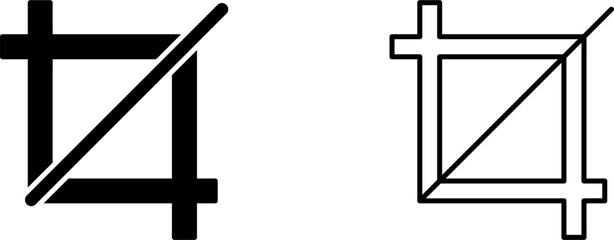 Unique Crop Vector Icon