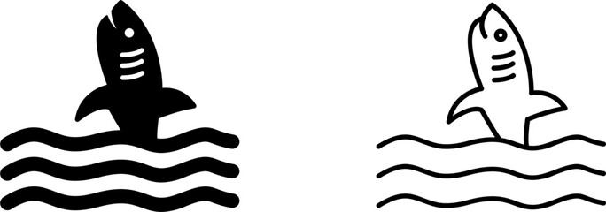 Dangerous Shark Vector Icon