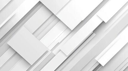 Fototapeta premium Gray and white diagonal line architecture geometry abstract background with subtle tech elements, perfect for modern design and digital projects