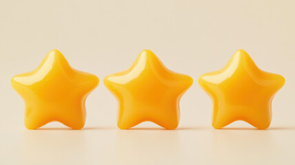 Three Yellow Stars.