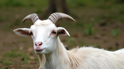 Fototapeta premium goat bird