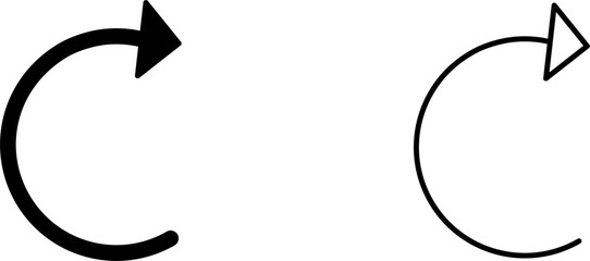 Unique Reload Vector Icon