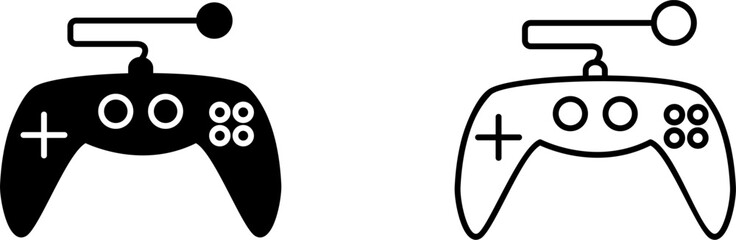 Unique Gaming Control Vector Icon © JM Graphics
