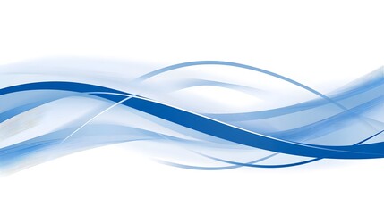 Abstract Blue Wave Design Background