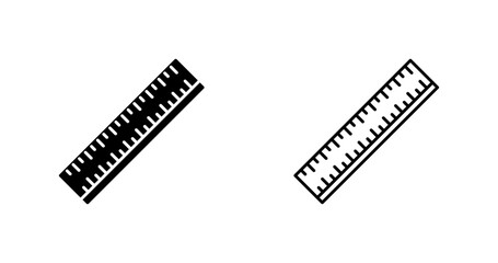 Ruler Vector Icon