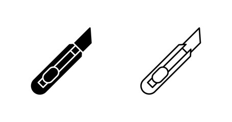 Stationery Knife Vector Icon