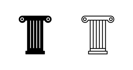 Pillar Vector Icon