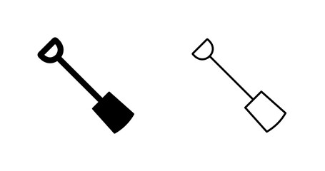 Hand Shovel Vector Icon