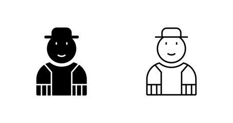Fototapeta premium Gardener Vector Icon