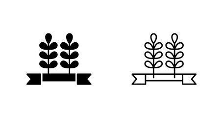 Wheat Vector Icon