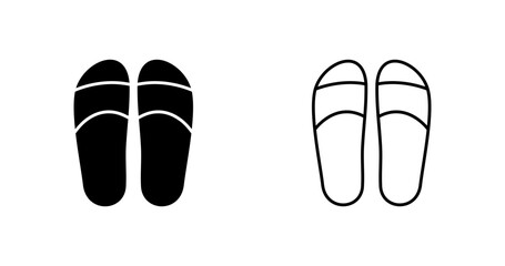 Slippers Vector Icon