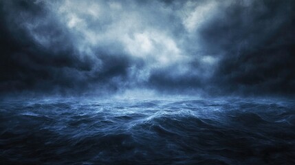 horror black blue sky sea haunted cloud scary ocean depression background mystery gloomy dark theme blur texture