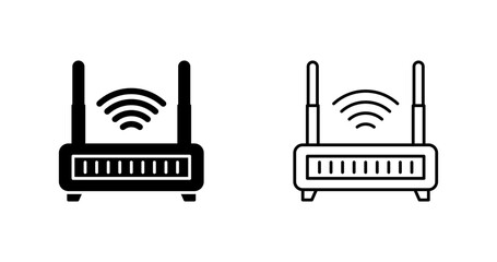 Wifi Router Vector Icon