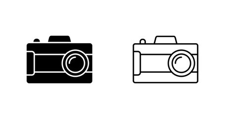Digital Camera Vector Icon