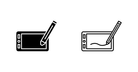 Drawing Tablet Vector Icon