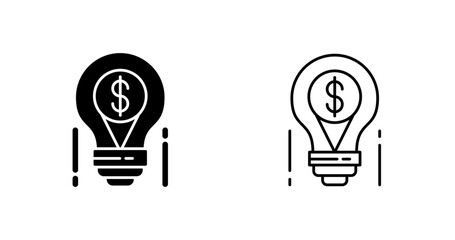 Light Bulb Vector Icon
