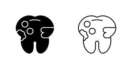 Caries Vector Icon