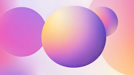 Naklejka premium Abstract grainy banner. Featuring noise texture and light geometric shapes, this modern and vibrant poster design is perfect for creative projects with a bold and dynamic aesthetic