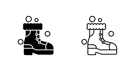 Snowshoes Vector Icon