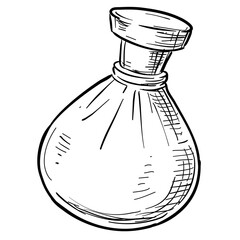 perfume handdrawn illustration