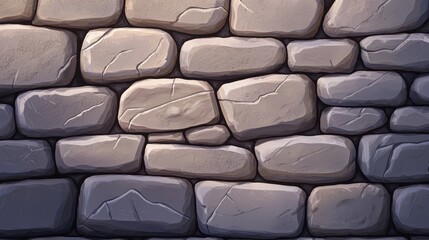 Obraz premium A textured stone wall featuring irregular shapes and soft shadows, perfect for backgrounds or architectural designs.