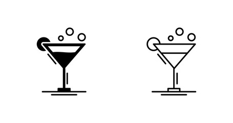 Cocktail Vector Icon