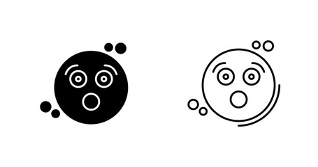 Surprised Vector Icon