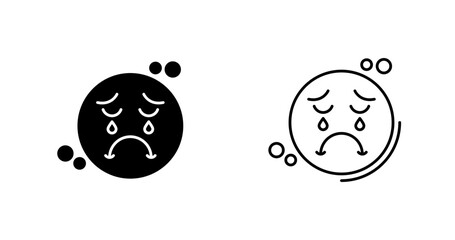 Unhappy Vector Icon