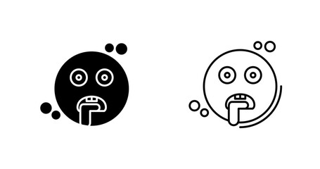 Drooling Vector Icon