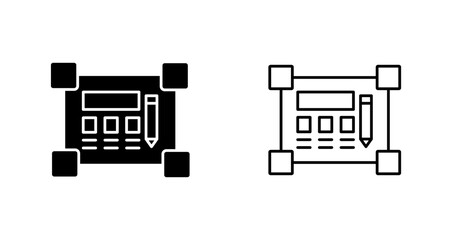 Blueprint Vector Icon