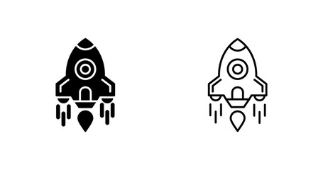 Rocket Vector Icon