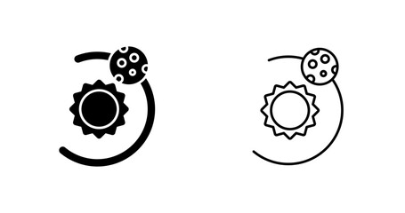 Fototapeta premium Orbit Vector Icon