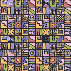 Abstract Seamless Pattern