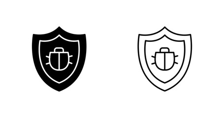 Obraz premium Antivirus Vector Icon