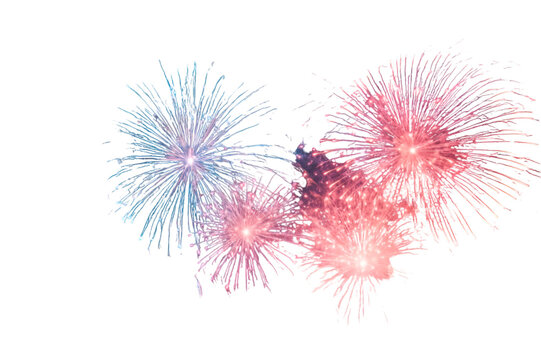 fireworks in the sky

