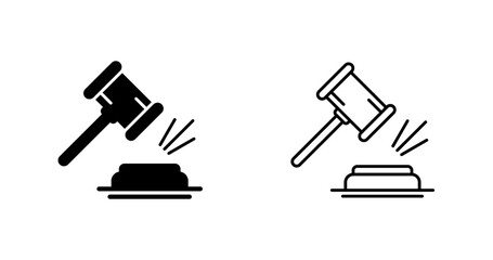 Gavel Vector Icon