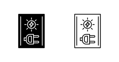 Electricity Vector Icon