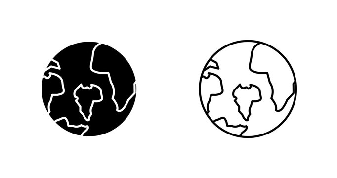 World Vector Icon