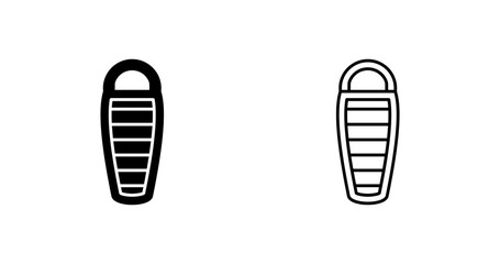 Sleeping Bag Vector Icon