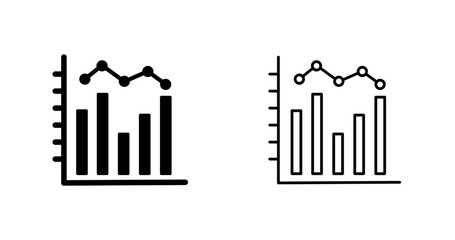 Histogram Vector Icon