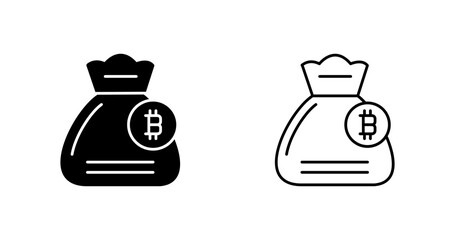 Money Bag Vector Icon