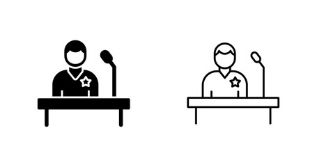 Candidate Vector Icon