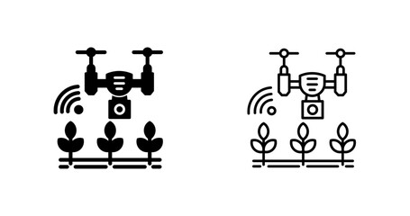 Smart Farm Vector Icon