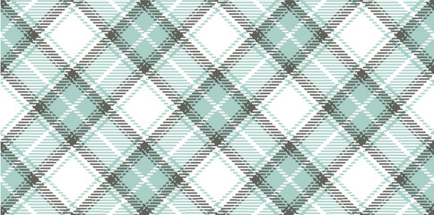 Vector checkered pattern. Tartan, textured seamless twill for flannel shirts, duvet covers, other autumn winter textile mills. Vector Format