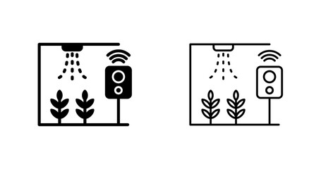 Smart Farm Vector Icon