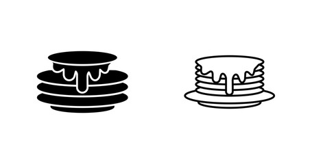 Pancake Vector Icon