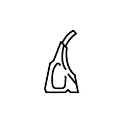 Lamb chop icon. Simple lamb chop icon for social media, app, and web design. Vector illustration © InvisionFrameStudio