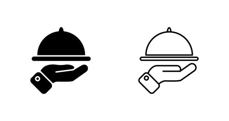 Waiter Vector Icon