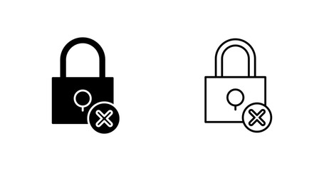 Insecure Vector Icon