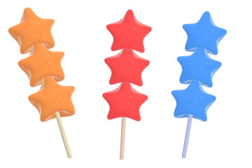 3d render icon of Tang Hu Lu  isolated on transparent background